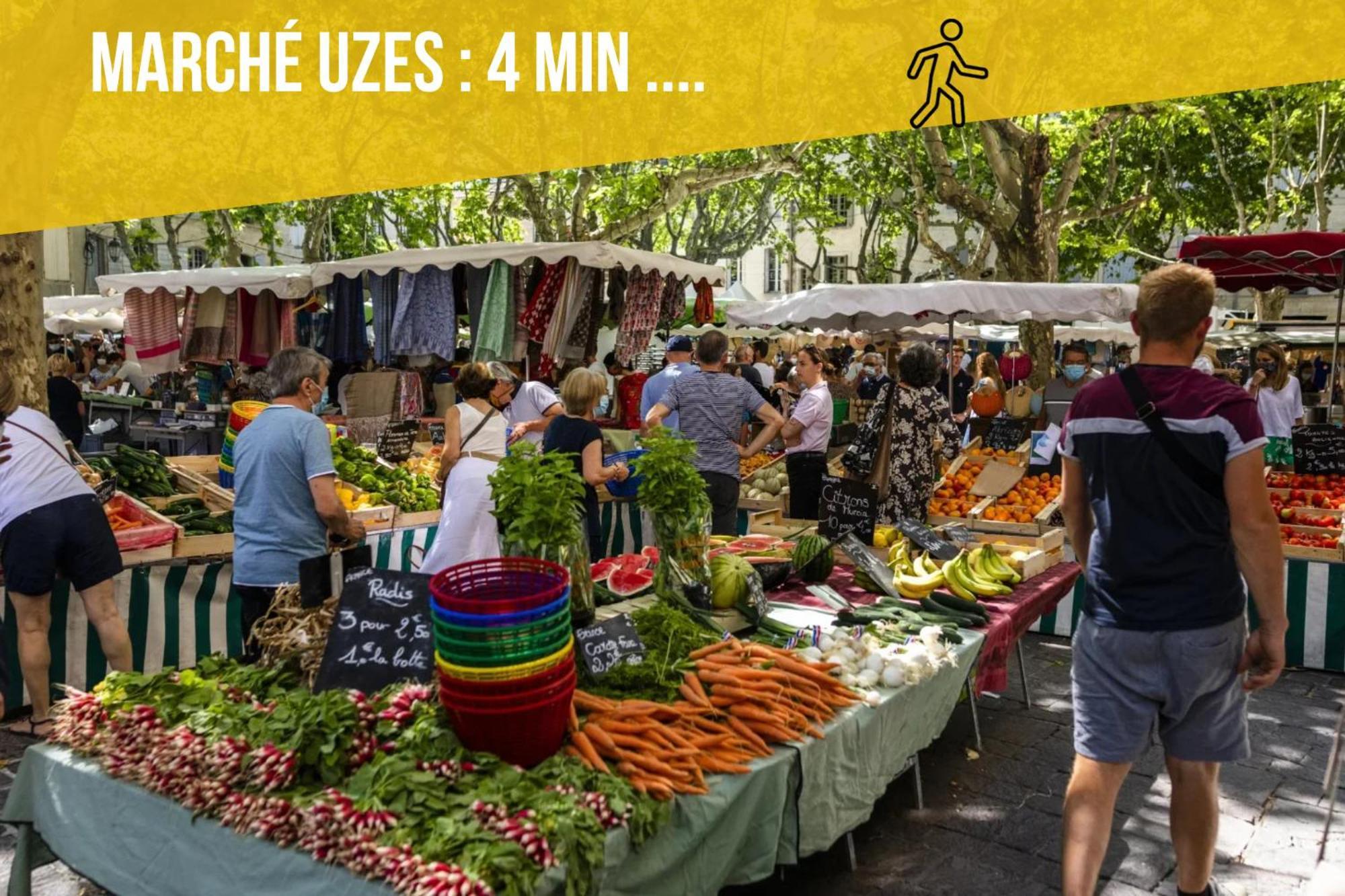 Ulysse, Appartement Spacieux Au Centre Historique D'Uzes En Rez-De-Chaussee Avec Exterieur, Proche Parking Des Marroniers Kültér fotó